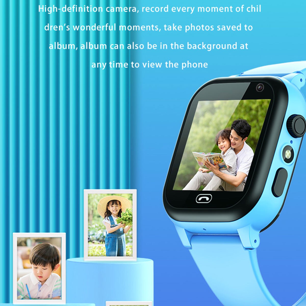 Smartwatch Watches For Kid Boy Waterproof - ساعة ذكية رياضية خارجية للأطفال ،
