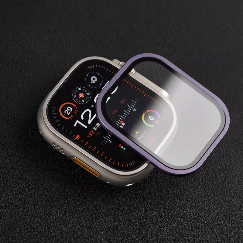 Smartwatch Watches Gift For Men - زجاج مقسى لساعة أبل الترا 49