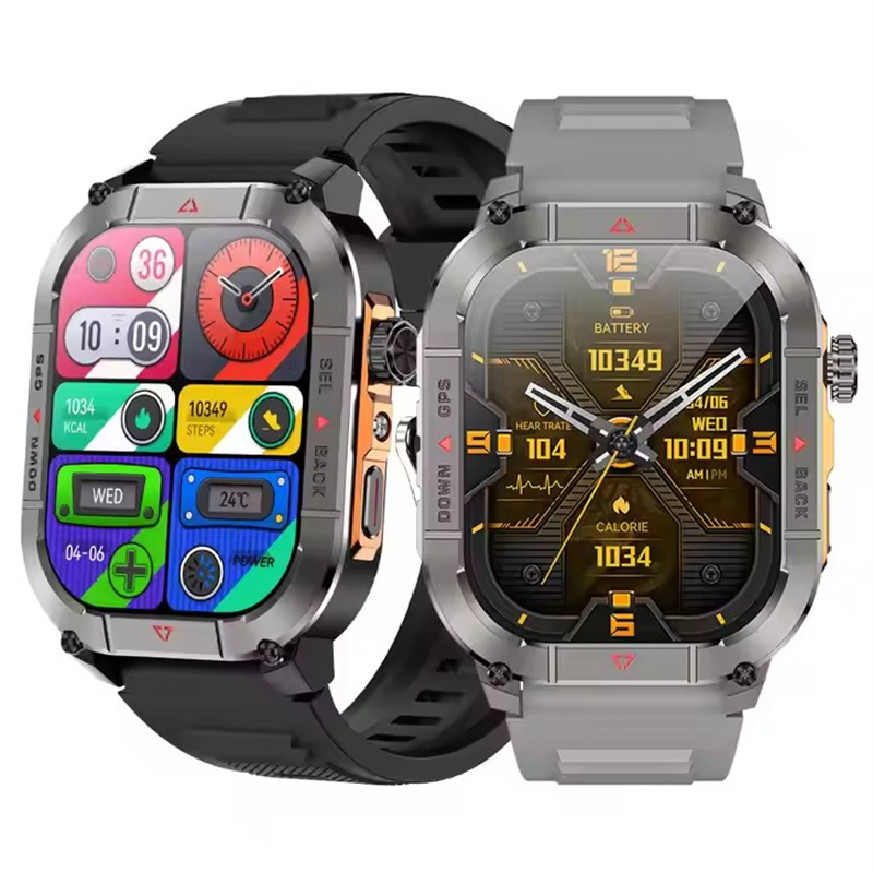 Smartwatch Watches Digital - جديد HK84 الرجال ساعة ذكية AMOLED