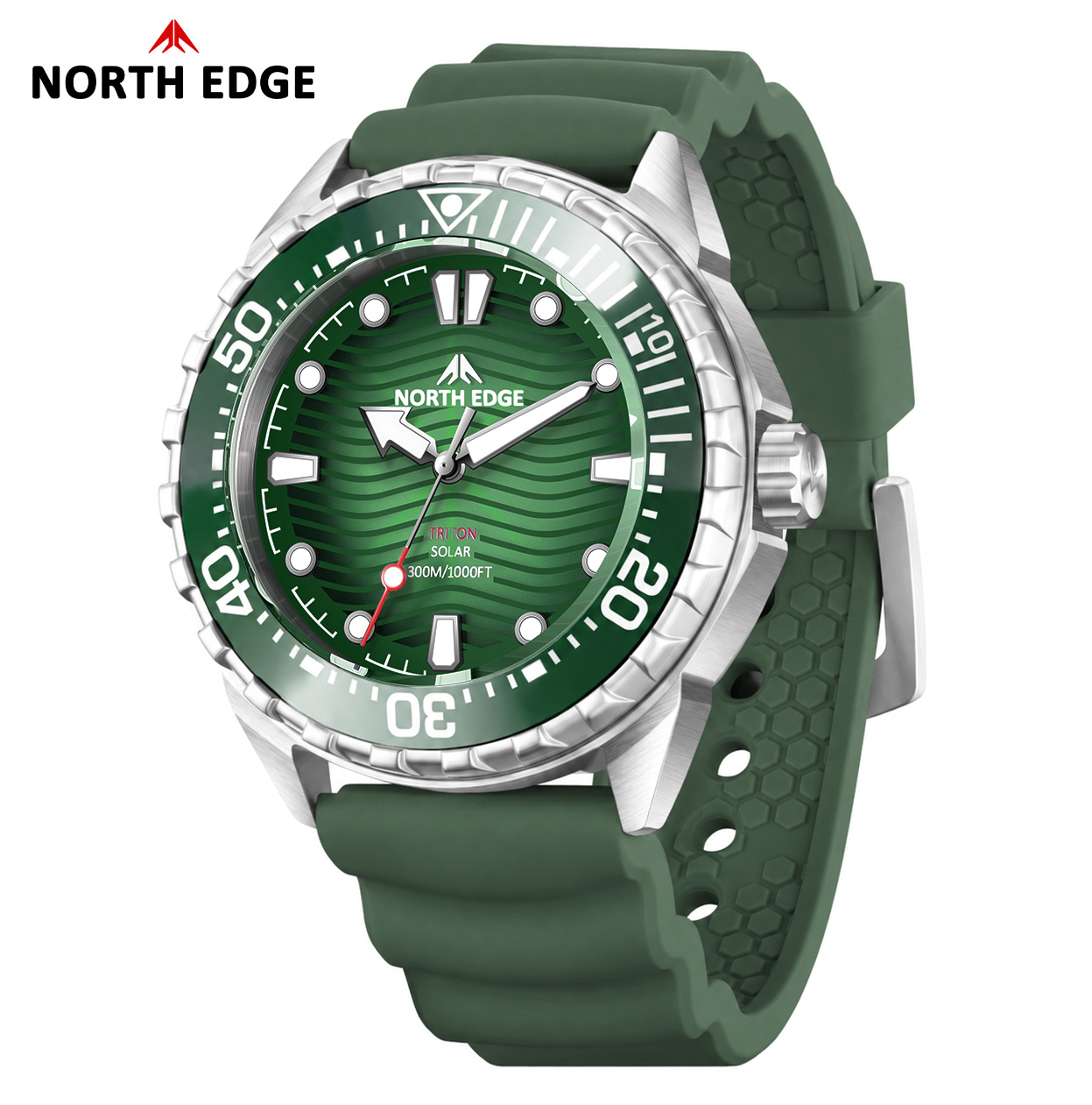 Solar Powered Watch - نورث إيدج 2026 تريتون الجديدة، ساعة