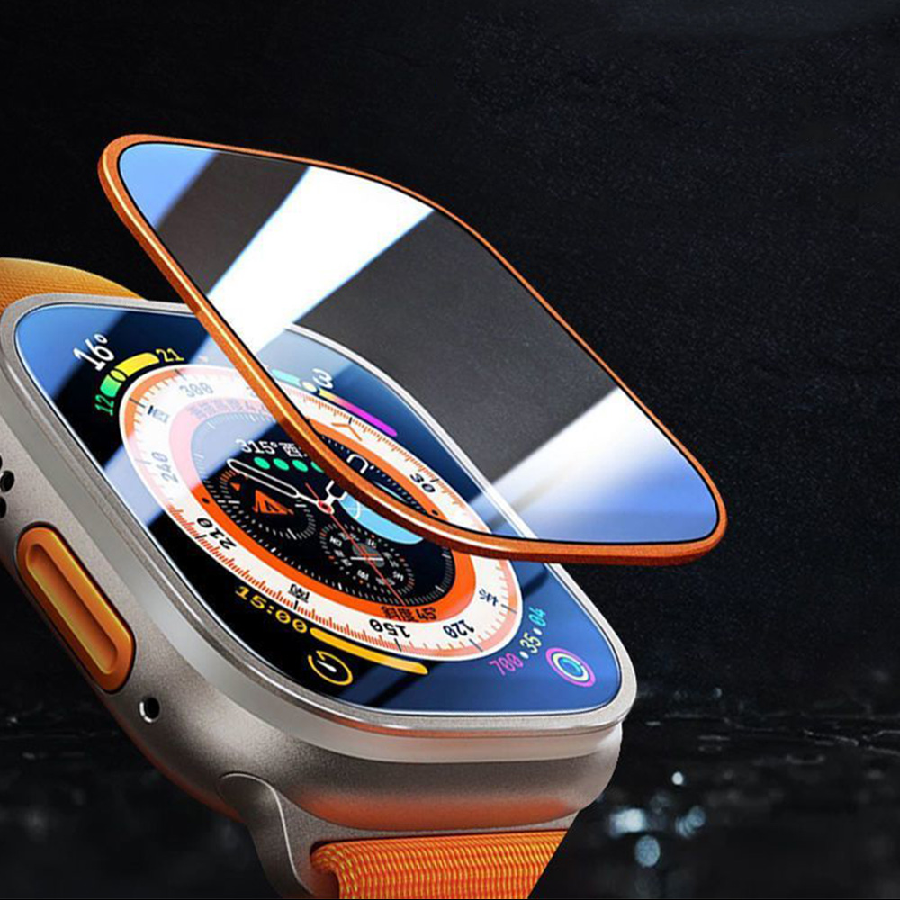 Smartwatch Watches Gift For Men - طبقة من الزجاج المقسى لساعة أبل