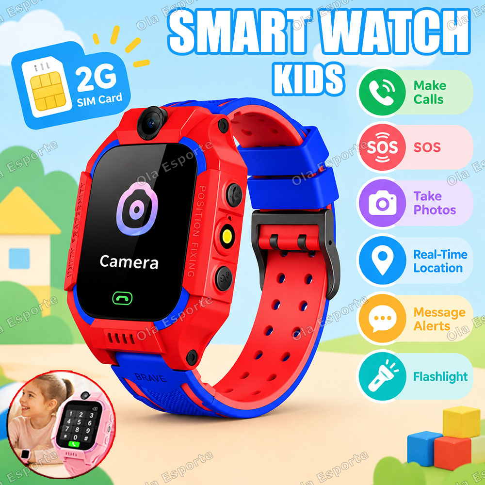 Smartwatch Watches For Kid Boy Waterproof - ساعة ذكية جديدة للأطفال 2027 تدعم