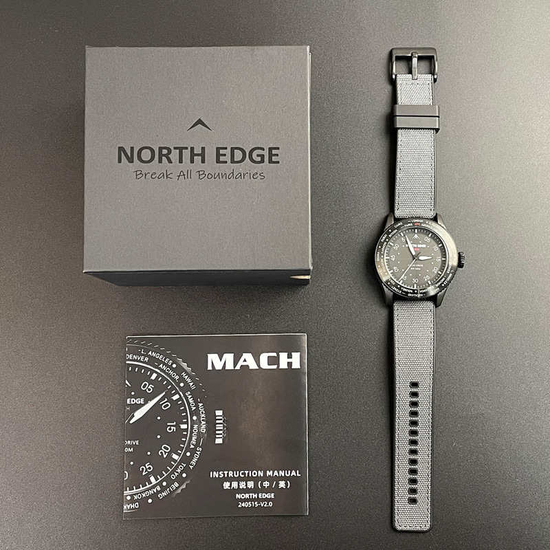 ساعة يد رياضية للرجال تعمل بال - مراجعة Solar Powered Watch وسعره