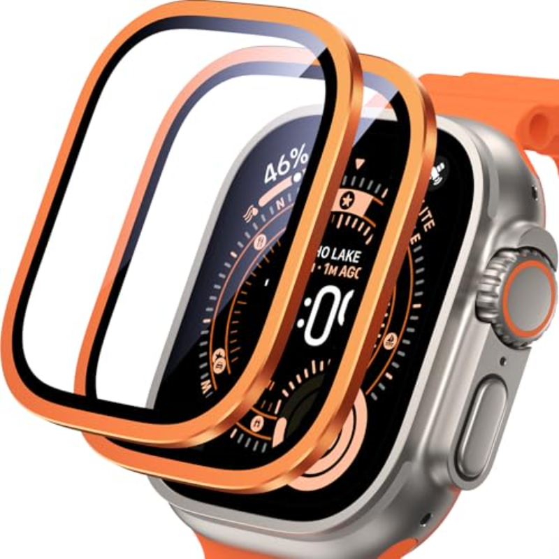 قطعتان من الزجاج المقوى المعدن - مراجعة Smartwatch Watches Gift For Men وسعره