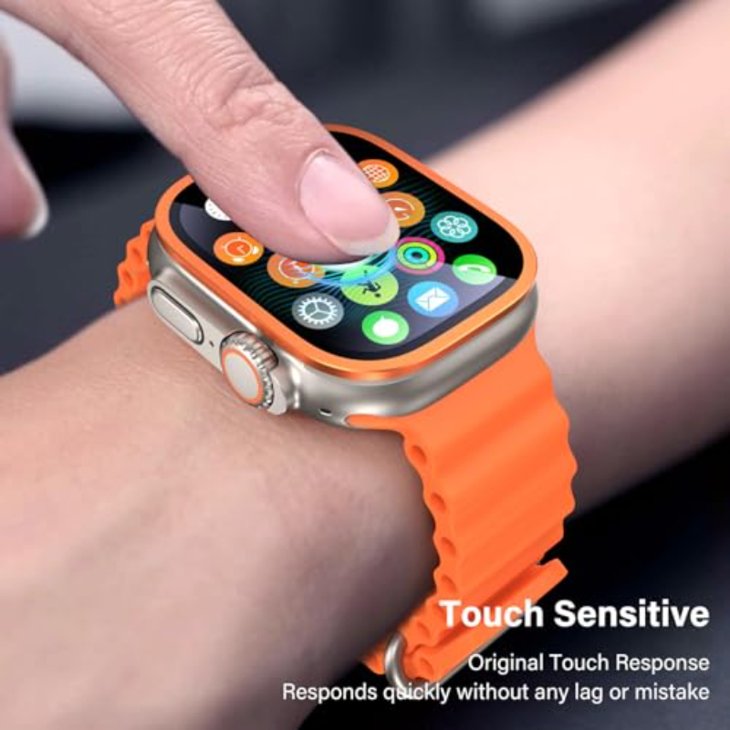 قطعتان من الزجاج المقوى المعدن - مراجعة Smartwatch Watches Gift For Men وسعره