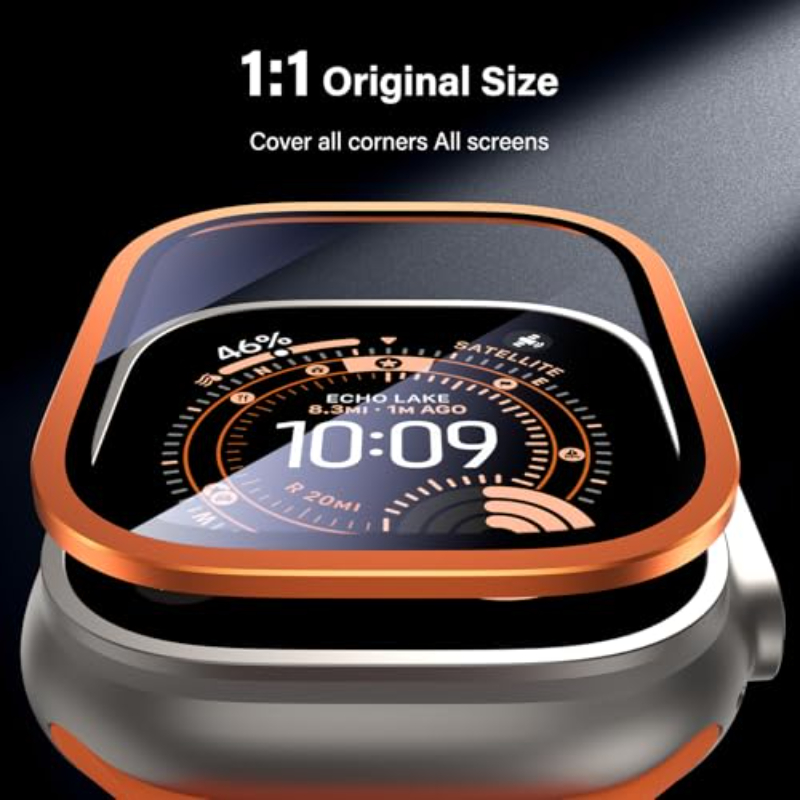 قطعتان من الزجاج المقوى المعدن - مراجعة Smartwatch Watches Gift For Men وسعره