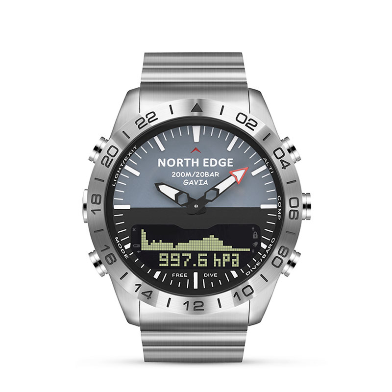 ساعة غوص رجالية تناظرية ورقمية - مراجعة Waterproof Diving Watch وسعره