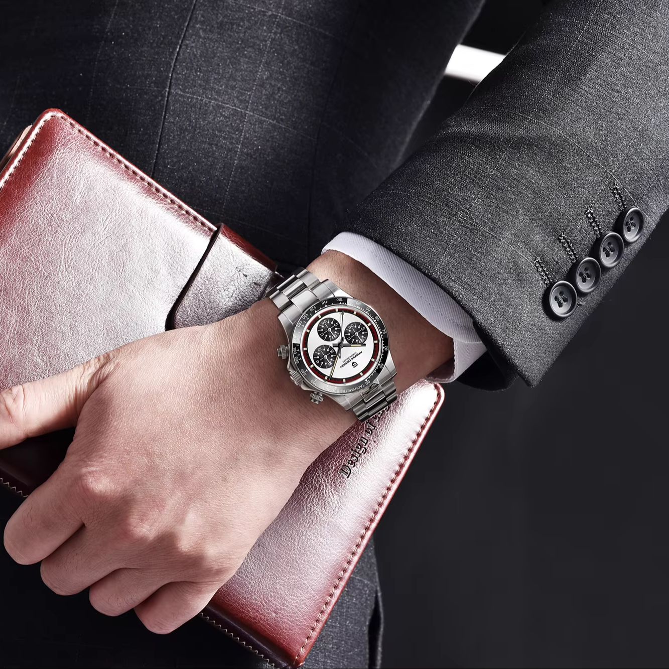 ساعة كوارتز رجالية فاخرة من PA - مراجعة Smartwatch Watches Gift For Men وسعره