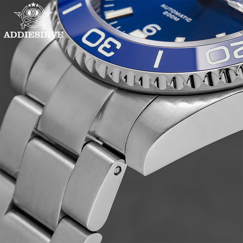 Addiesdive جديد الغوص ساعة لله - مراجعة Waterproof Diving Watch وسعره