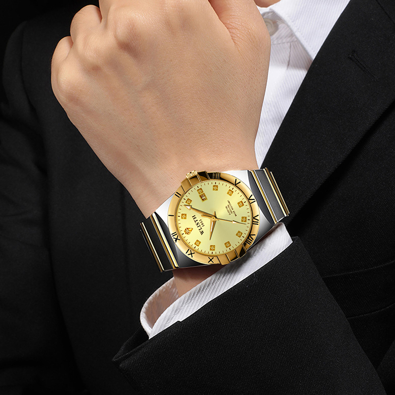 ساعة رجالية فاخرة كوارتز، ساعة - مراجعة Smartwatch Watches Gift For Men وسعره