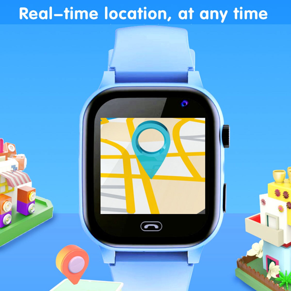 ساعة ذكية رياضية خارجية للأطفا - مراجعة Smartwatch Watches For Kid Boy Waterproof وسعره