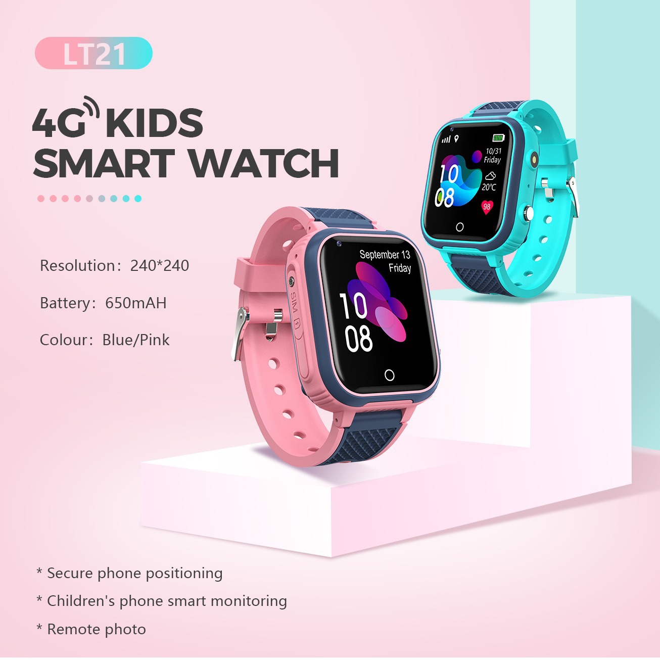 الطفل Smartwatch شاشة الكاميرا - مراجعة Smartwatch Watches For Kids وسعره