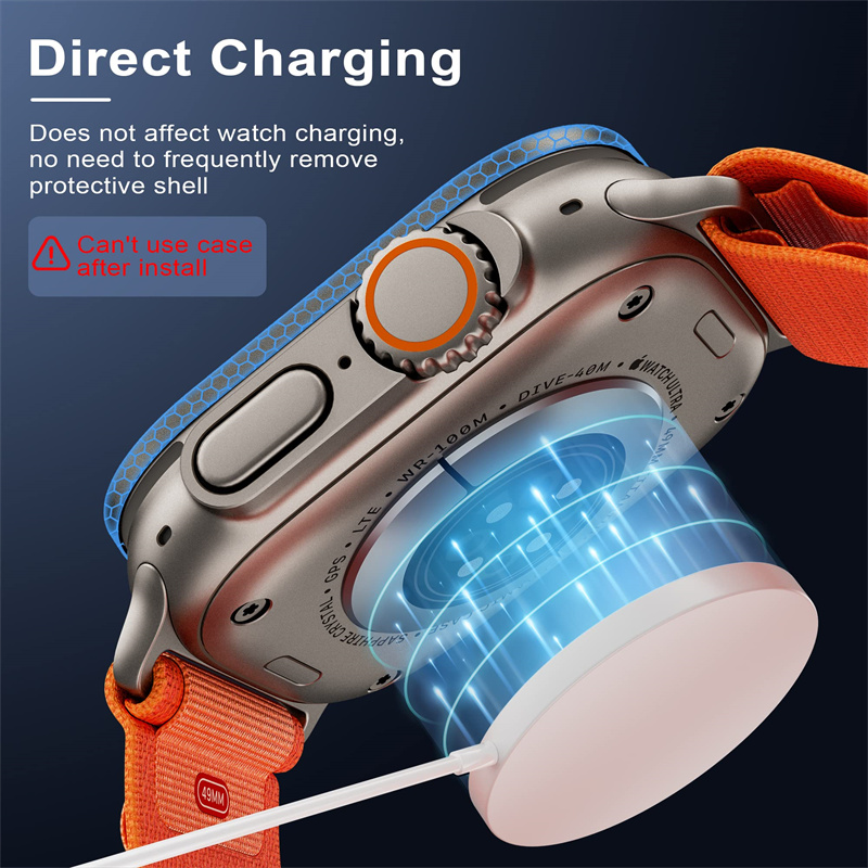 زجاج مقسى مضاد للخدش لساعة أبل - مراجعة Smartwatch Watches Gift For Men وسعره