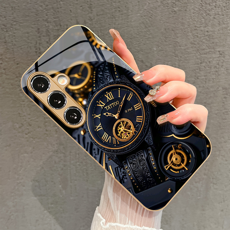 جراب هاتف بتصميم ساعة ذهبية مي - مراجعة Watches Original وسعره
