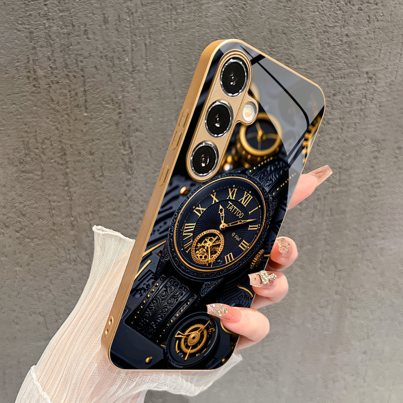 جراب هاتف بتصميم ساعة ذهبية مي - مراجعة Watches Original وسعره