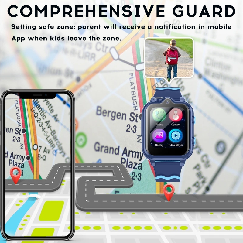 ساعة ذكية للأطفال Yoateo 4G KT - مراجعة Smartwatch Watches For Kids وسعره