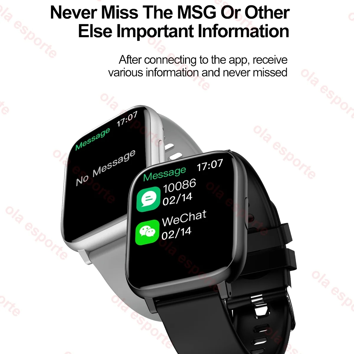 جديد 1.77 بوصة ساعة ذكية الرجا - مراجعة Smartwatch Sports Watches For Women وسعره
