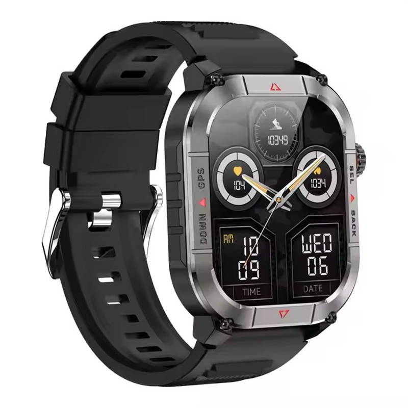 جديد HK84 الرجال ساعة ذكية AMO - مراجعة Smartwatch Watches Digital وسعره