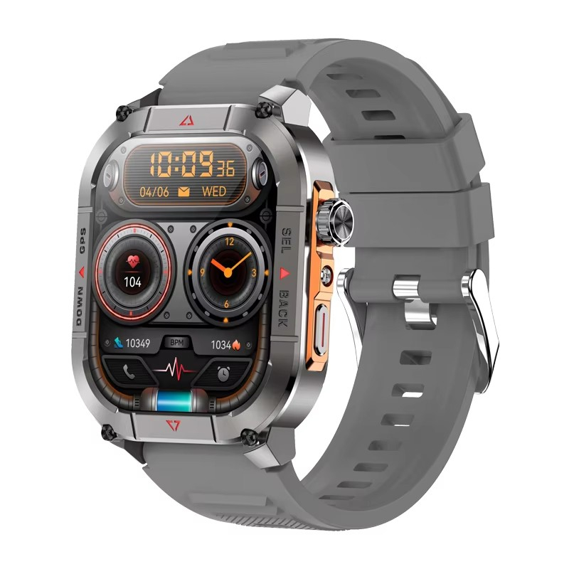 جديد HK84 الرجال ساعة ذكية AMO - مراجعة Smartwatch Watches Digital وسعره