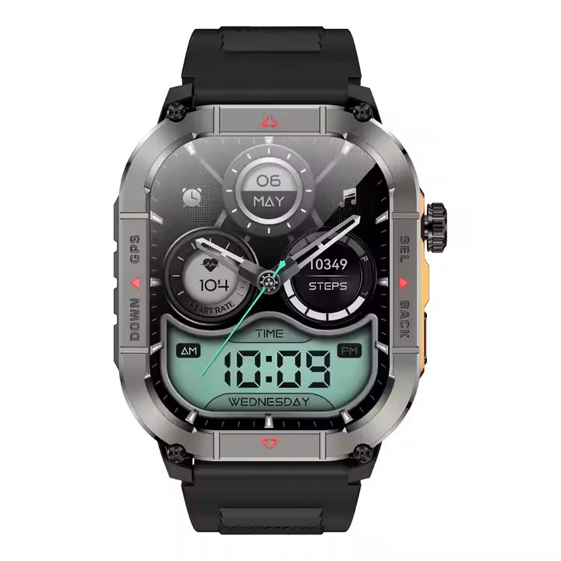 جديد HK84 الرجال ساعة ذكية AMO - مراجعة Smartwatch Watches Digital وسعره
