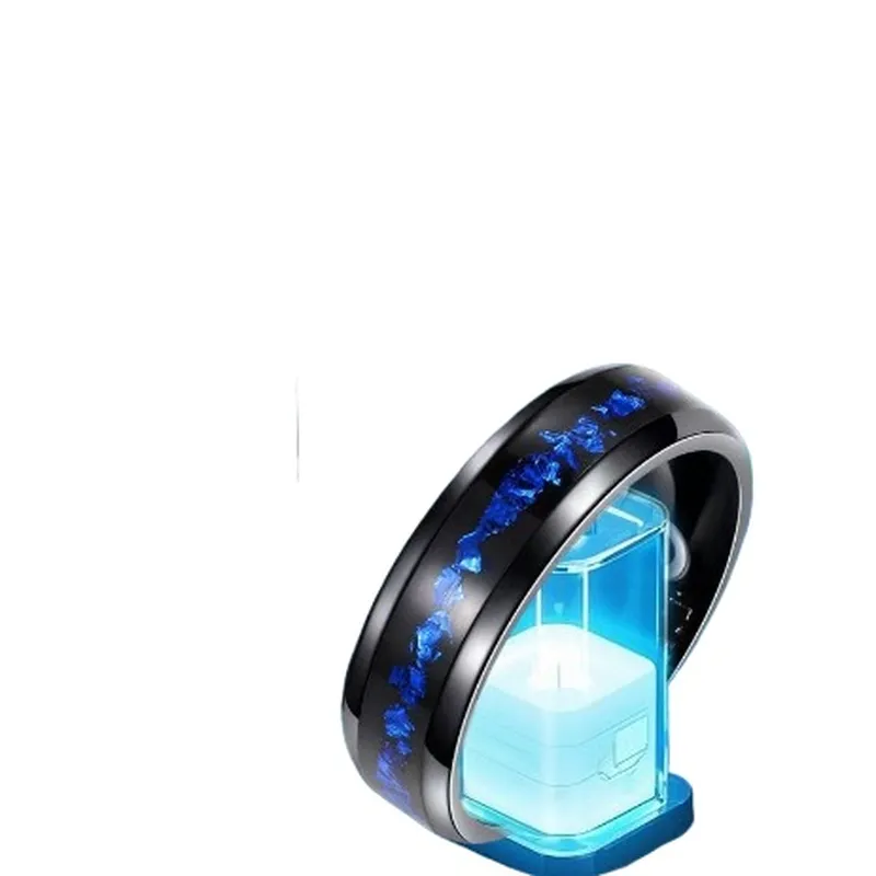 خاتم ذكي بتصميم ذهبي أزرق، مرا - مراجعة Smartwatch I Watches وسعره