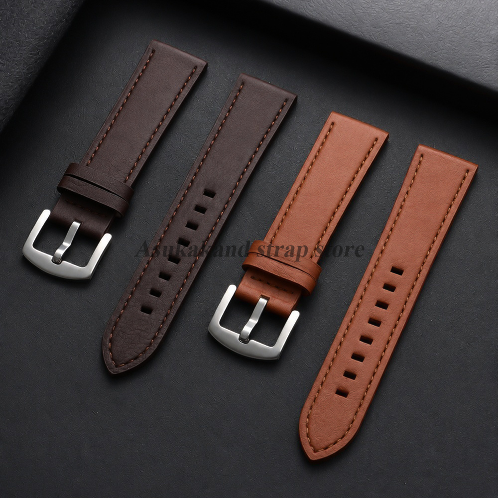 حزام ساعة جلدي بخياطة متينة، م - مراجعة Watches Rolex Smartwatch وسعره