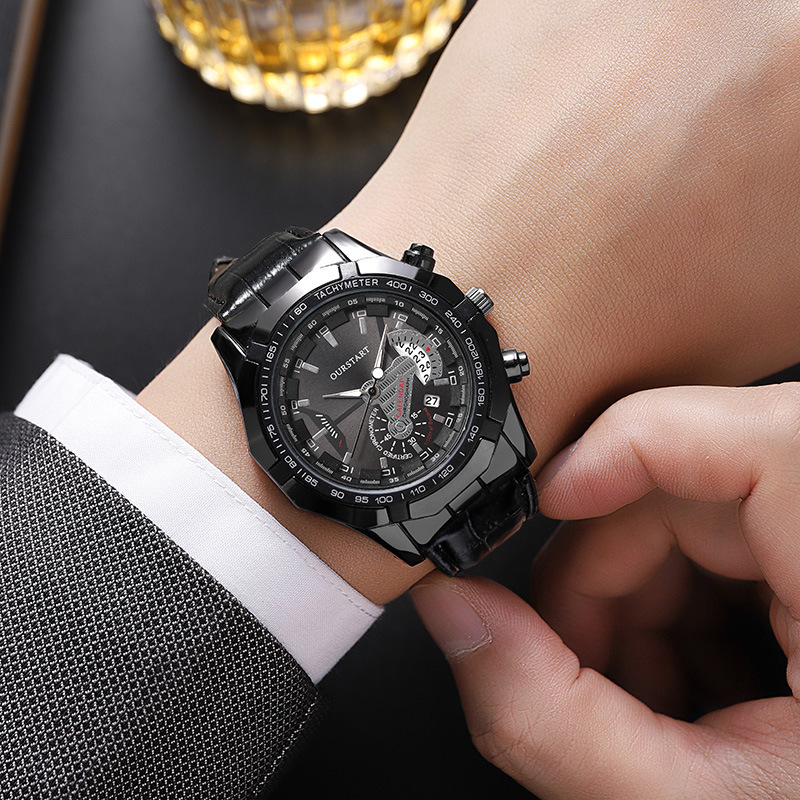 ساعات كوارتز رجالية مع تقويم،  - مراجعة Smartwatch Watches Gift For Men وسعره