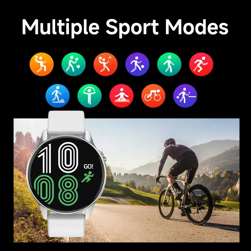 ساعة ذكية متعددة الوظائف مع مي - مراجعة Smartwatch Watches Digital وسعره