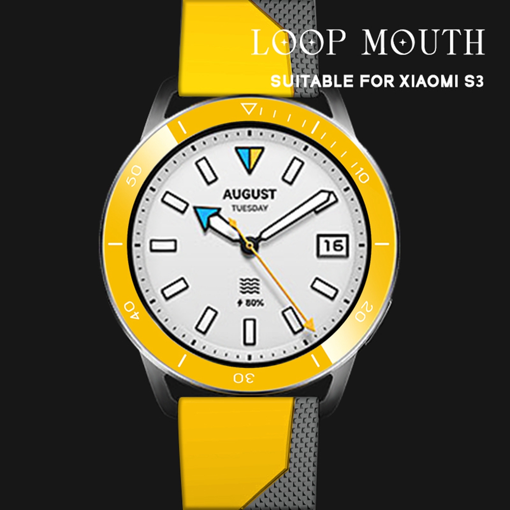 إطار معدني لساعة شاومي S4 / S3 - مراجعة Smartwatch I Watches وسعره