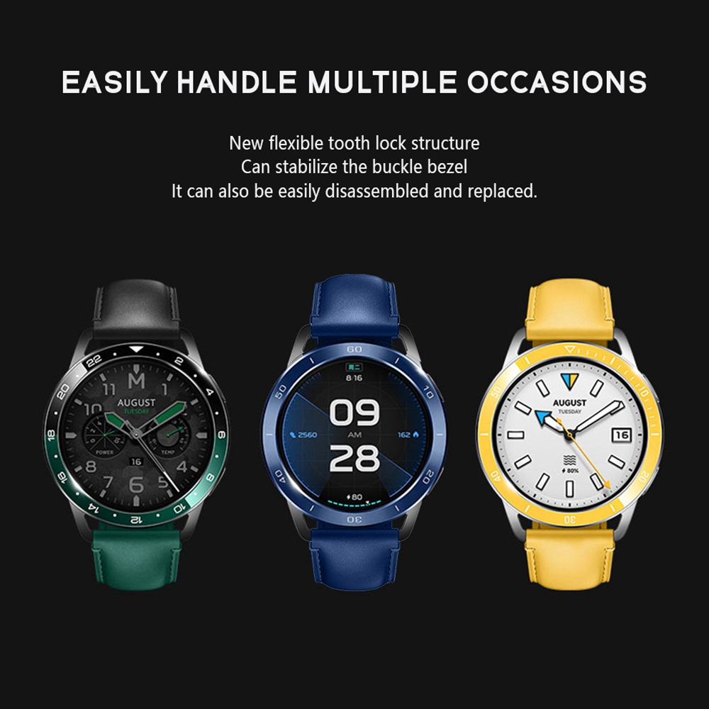إطار معدني لساعة شاومي S4 / S3 - مراجعة Smartwatch I Watches وسعره