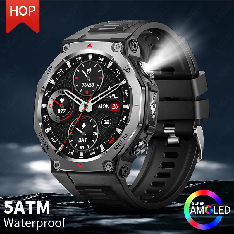 2025 جديد لشاومي العسكرية ساعة - مراجعة Watch Vs Smartwatch وسعره