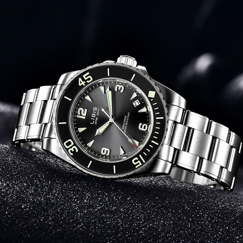 ساعة رجالية كلاسيكية سوداء بقر - مراجعة Smartwatch Watches Digital وسعره