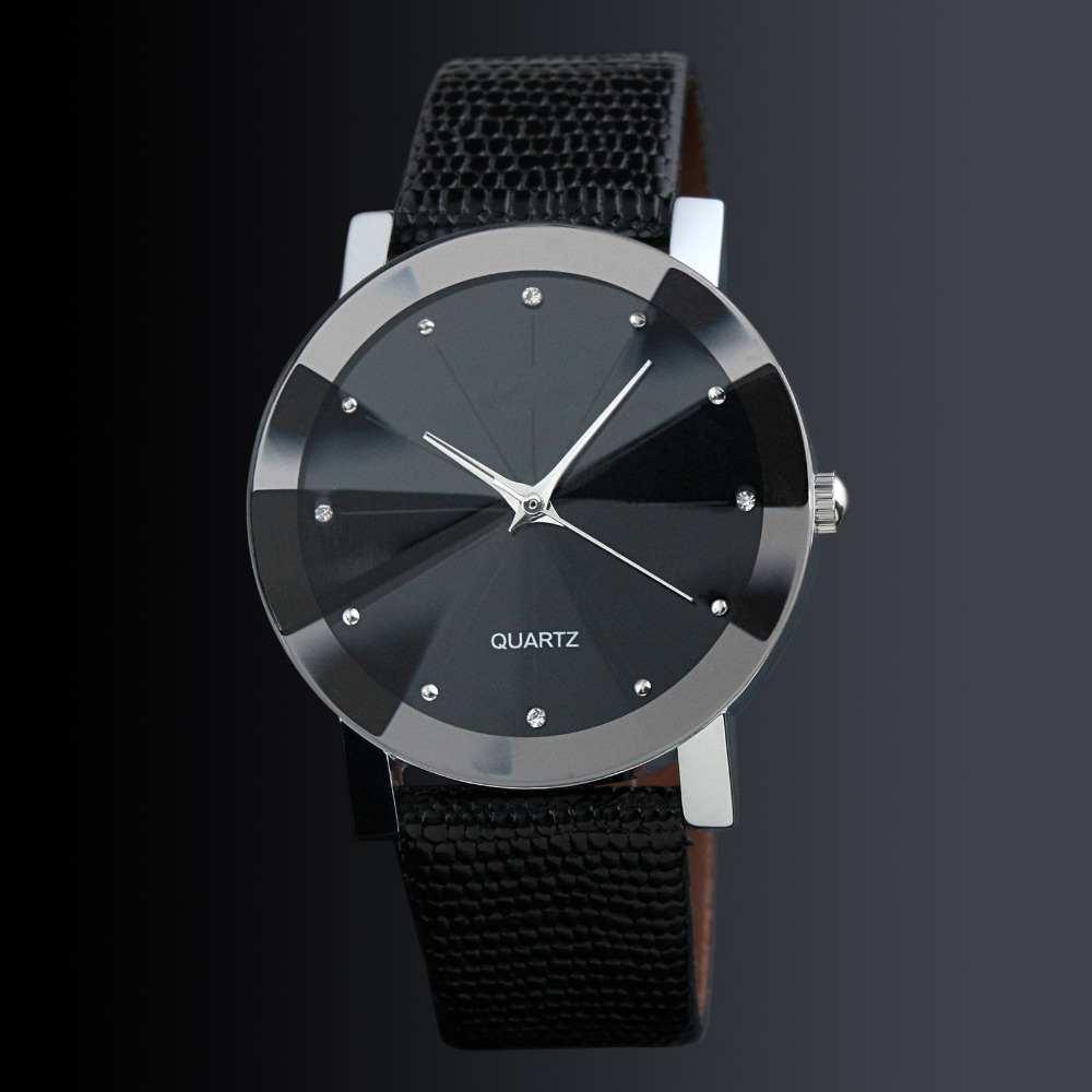 موضة عادية الرجال الساعات السو - مراجعة Solar Powered Watch وسعره