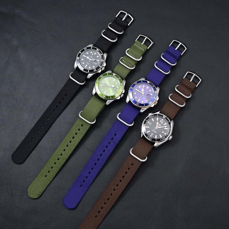حزام ساعة من النايلون بثلاث حل - مراجعة Watches Rolex Smartwatch وسعره