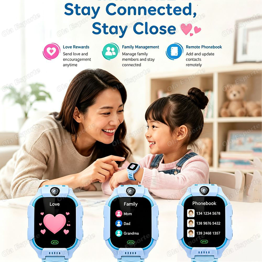 ساعة ذكية جديدة للأطفال 2027 ت - مراجعة Smartwatch Watches For Kid Boy Waterproof وسعره