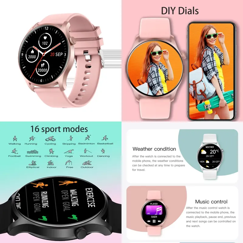 ساعة ذكية SENBONO MAX8 للرجال  - مراجعة Smartwatch I Watches وسعره