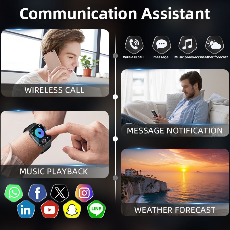ساعة ذكية للنساء من LIGE بشاشة - مراجعة Smartwatch Sports Watches For Women وسعره