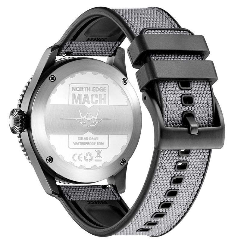 ساعة يد NORTH EDGE 2024 MACH ت - مراجعة Solar Powered Watch وسعره