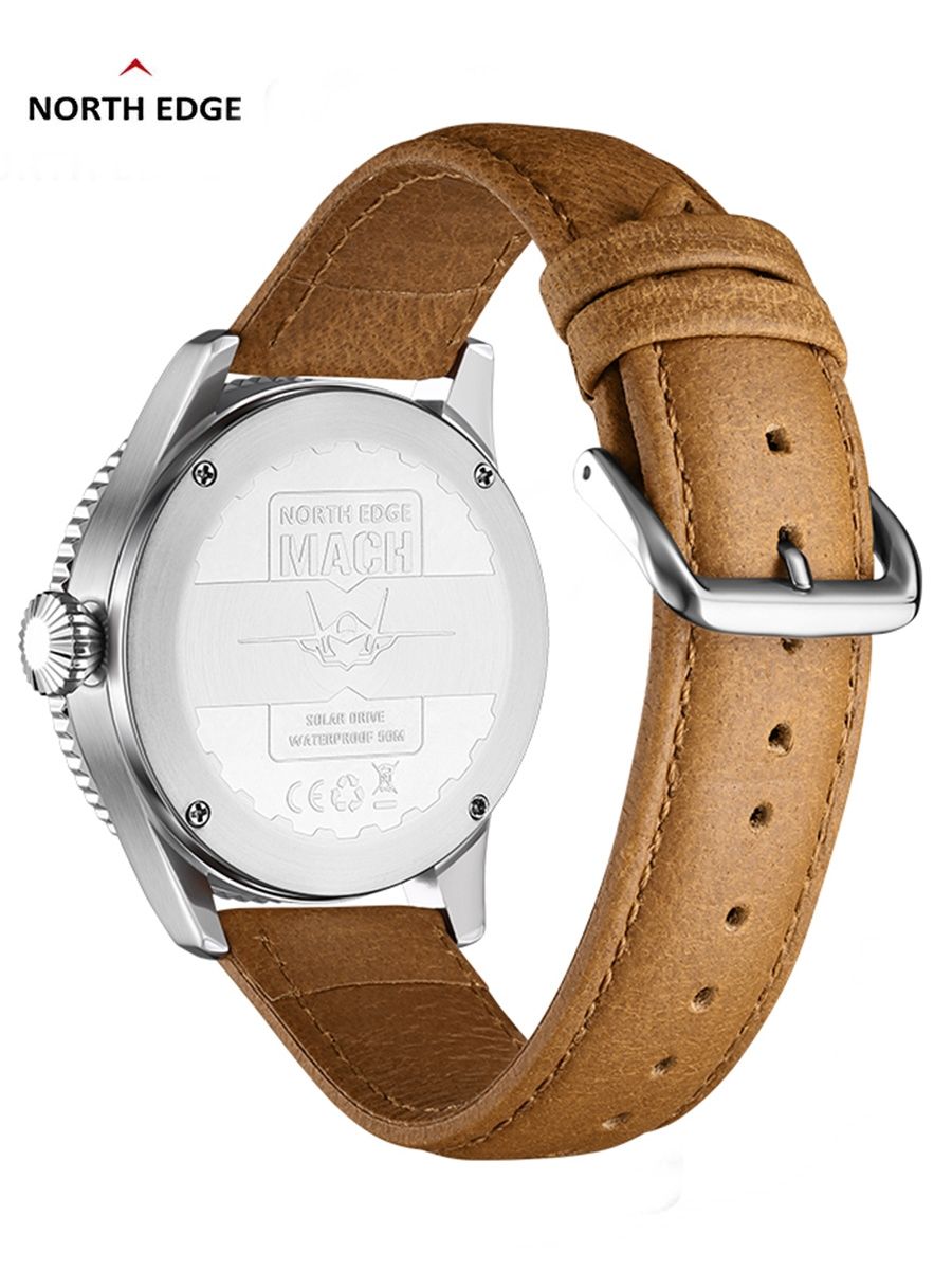 ساعة يد NORTH EDGE 2024 MACH ت - مراجعة Solar Powered Watch وسعره