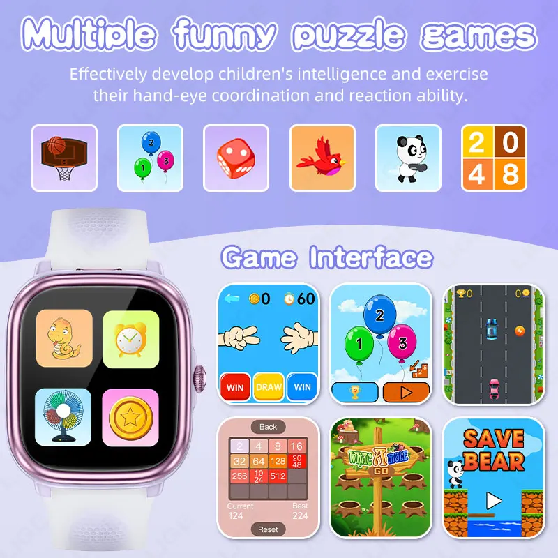 ساعة LIGE الذكية للأطفال الأول - مراجعة Smartwatch Watches Gift For Boys On Birthday وسعره