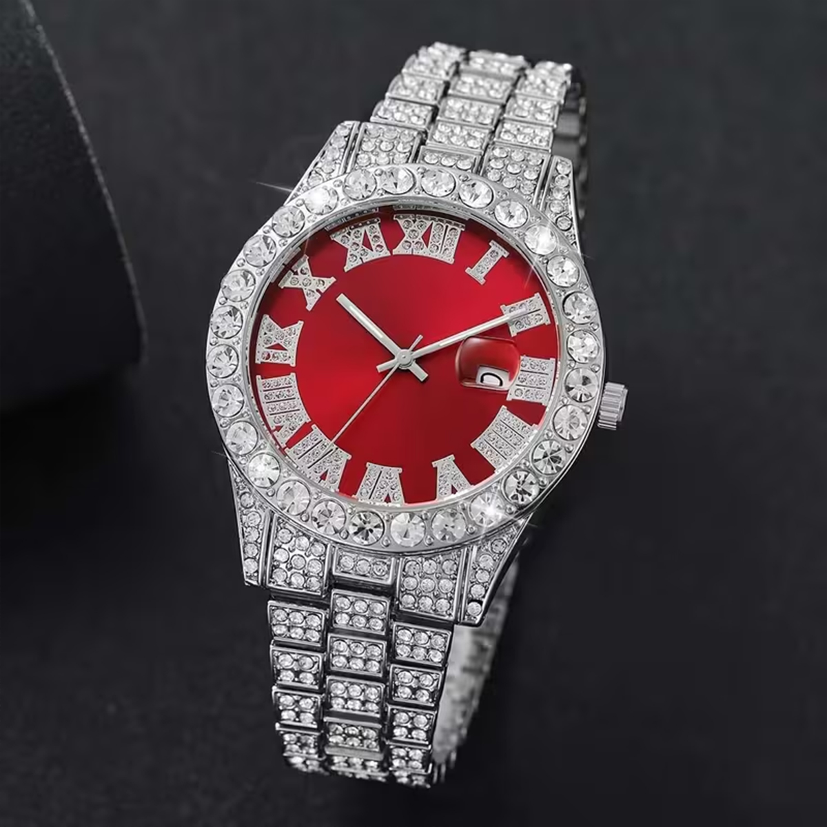 مجموعة من 4 قطع تتضمن ساعة يد  - مراجعة Smartwatch Watches Gift For Men وسعره