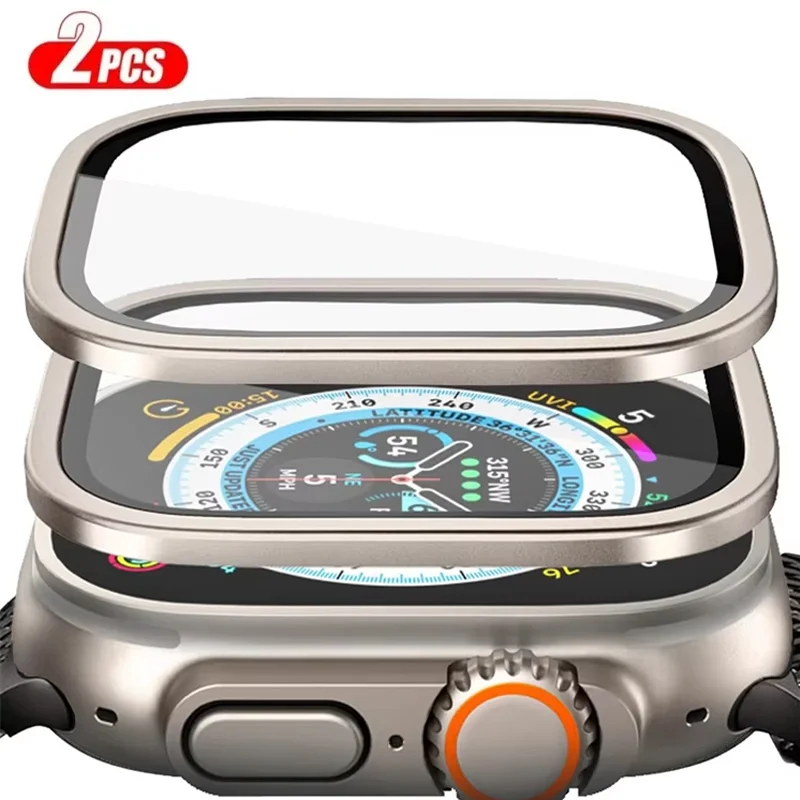 Aluminium Alloy Case+Tempered  - مراجعة Smartwatch Watches Gift For Men وسعره