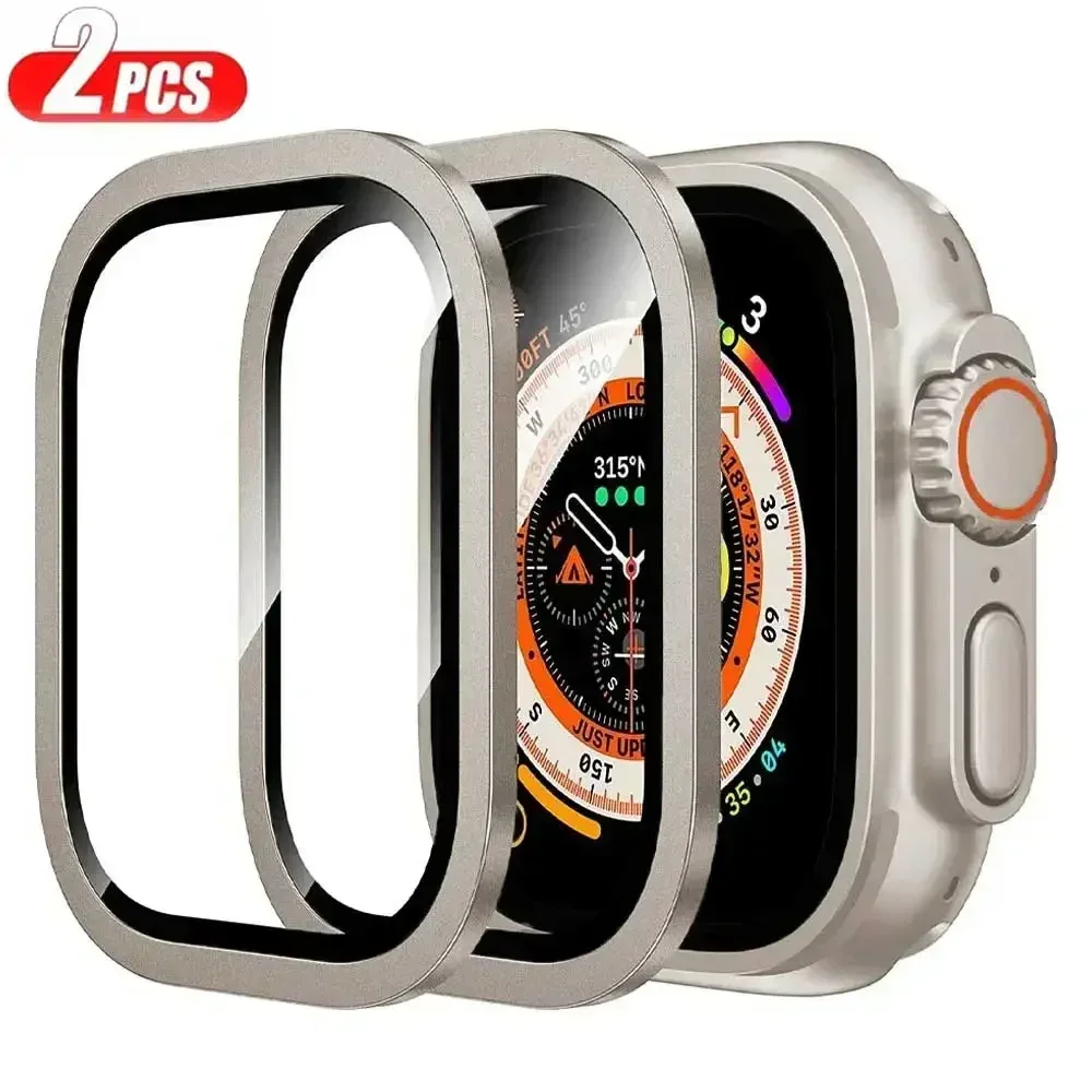 Aluminium Alloy Case+Tempered  - مراجعة Smartwatch Watches Gift For Men وسعره