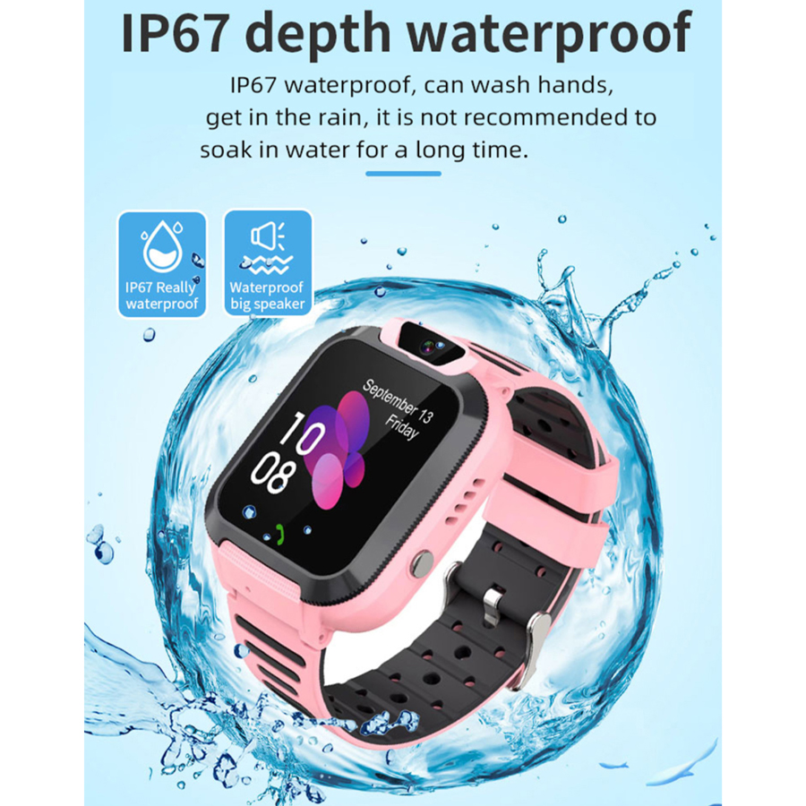 أطفال ساعة ذكية Smartwatch الم - مراجعة Smartwatch Watches For Kid Boy Waterproof وسعره