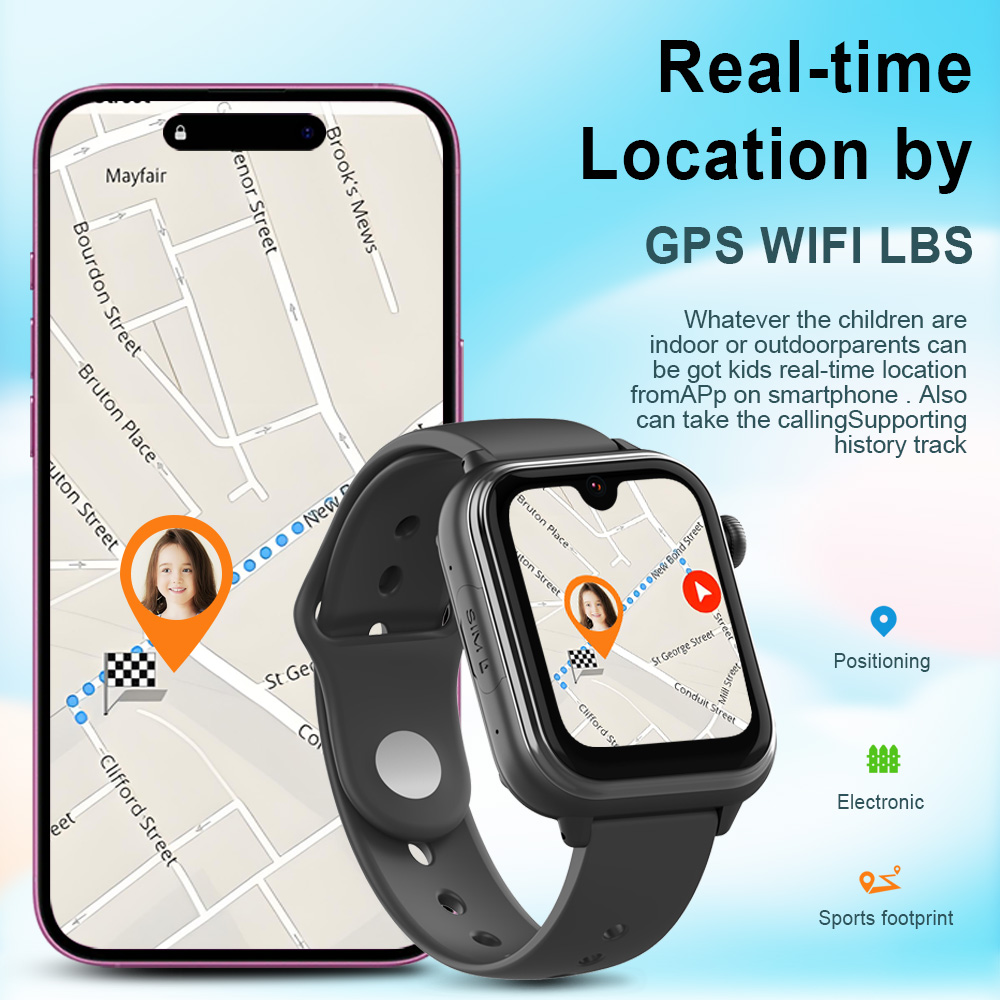 ساعة ذكية Wonlex KT37 GPS للأط - مراجعة Smartwatch Watches For Kids وسعره