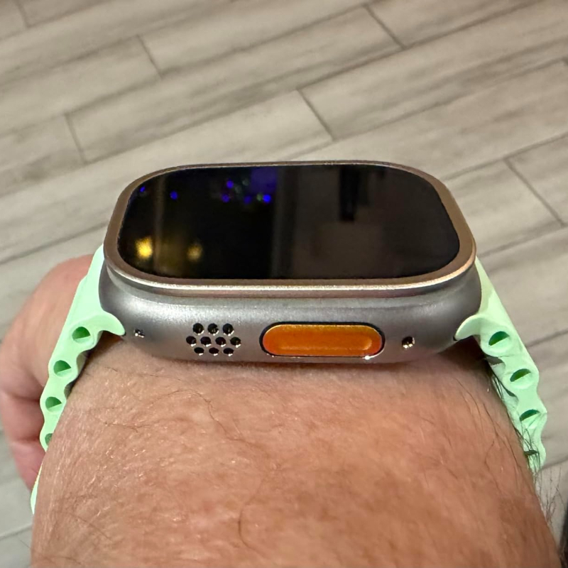 زجاج مقسى لساعة أبل ألترا 49 م - مراجعة Smartwatch Watches Gift For Men وسعره