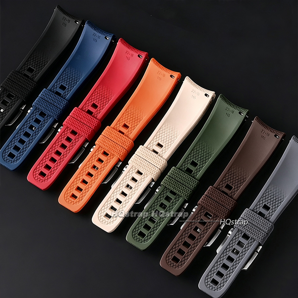 حزام ساعة مطاطي FKM مقاس 20 مم - مراجعة Watches Rolex Smartwatch وسعره